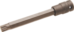 Kraft-Bit-Einsatz Lange 140mm Antrieb Innenvierkant (1/2) Innenvielzahn (fur XZN) M12