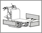 Mini-Raupen-Plattformwagen