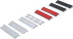 Schraubstock-Schutzbacken-Satz Aluminium 125mm 8-tlg