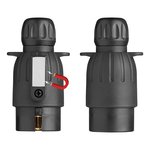 Stecker 7-polig PVC mit Magnet