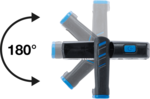 COB-LED-Werkstattleuchte mit Magnet und Haken klappbar mit induktiver Ladefunktion