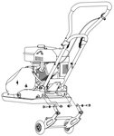 Ruttelplatte mit Benzinmotor 8.2kn