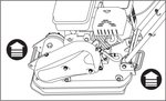 Ruttelplatte mit Benzinmotor 8.2kn