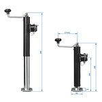 Stutzbein  ausziehbar  Heavy Duty TH39 2000