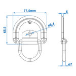Zurrose 76x66mm