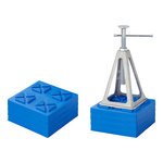 Stapelbare Grundplatten 21x21x3 3cm - Set mit 4 Stuck