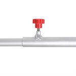 Alu-Planenbugel  ausziehbar  132-204cm  fur Anhangerplane