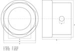 Nabenmuttern-Schlussel Achtkant fur R.O.R. Anhanger SW 127 mm