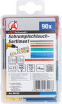 Schrumpf-Schlauch-Sortiment, farbig, 90-tlg.