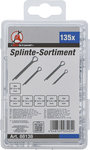 Splinte-Sortiment, 135-tlg.