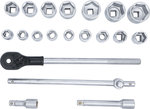 Steckschlussel-Satz Antrieb 20 mm (3/4) SW 19 - 50 mm 20-tlg