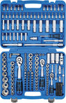 Steckschlüssel-Satz Zwölfkant Antrieb 6,3mm (1/4) / 10mm (3/8) / 12,5 (1/2) 192-tlg