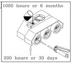 Zubringer - 0,18kw - 300 mm