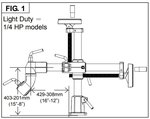 Zubringer - 0,18kw - 300 mm