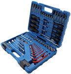 Werkzeugsortiment 6,3 mm (1/4) + 12,5 mm (1/2) E-Profil / T-Profil (für Torx) 84-tlg
