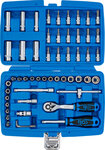 Steckschlüssel-Satz Antrieb 6,3 mm (1/4) 53-tlg