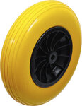 PU-Rad für Schubkarre, gelb, 400 mm