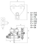 Hara Kettenfahrwerk 0,5 Tonnen 6 Meter Arbeitshohe