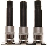 3-teiliges Spezial-Sockel-Set für BMW Rim Locks