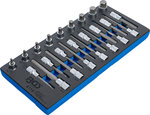 Werkzeugeinsatz 1/3: Bit-Steckschlüsselsatz 12,5 mm (1/2 Zoll) Innensechskant 24-tlg.