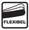 Flexibler Schraubendreher fur 1/4 Bits 325mm