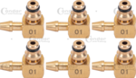 Common-Rail-Rucklaufmessgerat inkl. 24 Adaptern