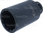 Antriebswellen-Steckschlussel 1/2, CrMo bi-hex 34mm
