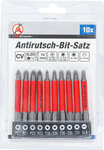 Antirutsch-Bit-Satz magnetisch 70mm 10-tlg