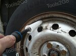 Reifenventil-Montagewerkzeug ohne Reifendemontage