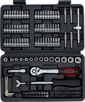 Steckschlussel-Satz Antrieb 6,3 mm (1/4) 130-tlg