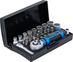 Steckschlussel-Satz Antrieb 6,3 mm (1/4) 28-tlg