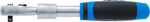 Umschaltknarre, ausziehbar Abtrieb Außenvierkant (1/4) 190 - 225 mm