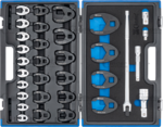 Krahenfuß-Schlusselsatz 32-teilig 2/3+3/8+1/2+3/4
