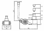 Hydropneumatischer Wagenheber 30 Tonnen, mobiler Typ