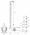 Hydropneumatischer Rollenheber mit einer Tragfahigkeit von 50 Tonnen