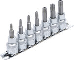 7-teiliges 3/8 Bit Sockel Set, T-Star (Tamperproof) (für Torx), T15-T50