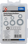 Unterlegscheiben-Sortiment 4 - 12 mm (Innendurchmesser) 130-tlg