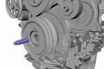 Werkzeug zum Ausbau der Kurbelwellenriemenscheibe fur Ford Ranger 2.0L EcoBlue