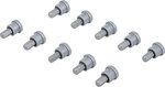 Bit-Satz mit Tiefenstopp für Gipskartonplatten Antrieb Außensechskant 6,3 mm (1/4