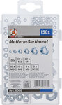 Muttern-Sortiment M3 - M10 150-tlg