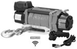 Seilwinde 12 V, 8164 kg, 22 m synthetisches Kabel, kabellose Fernbedienung