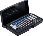 Schraubenausdreher-Satz fur defektes T-Profil (fur Torx) T10 - T55 11-tlg