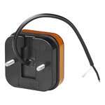 Seitenmarkierungsleuchte 12 24V orange 65 x 65 mm LED