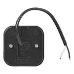 Seitenmarkierungsleuchte 12 24V orange 65 x 65 mm LED