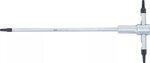 Schraubendreher-Satz mit T-Gleitgriff T-Profil (fur Torx) T10 - T50 9-tlg