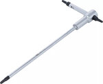 Schraubendreher-Satz mit T-Gleitgriff T-Profil (fur Torx) T10 - T50 9-tlg