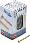 Mehrzweckschrauben Kreuzschlitz PZ2 4,0 x 50 mm 120 Stuck