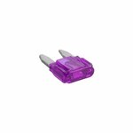 Lilafarbene Mini-Flachsicherungen  3 A