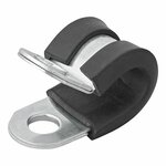 Kabelklemme 8 mm mit Gummischutz x10 stuck