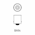 Autolampe 12V 4W BA9s x10 Stuck